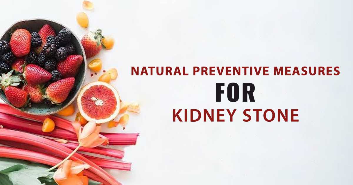 Natural Preventive Measures For Kidney Stone